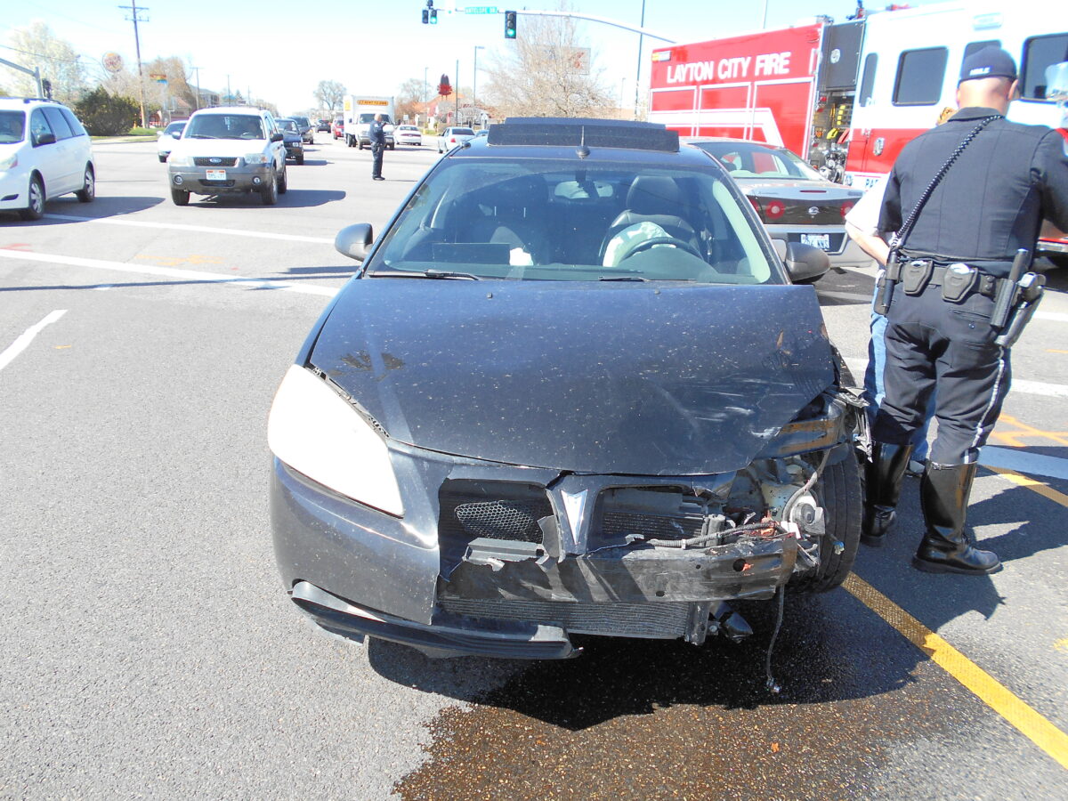 Motorcyclist seriously injured after colliding with car at Layton ...